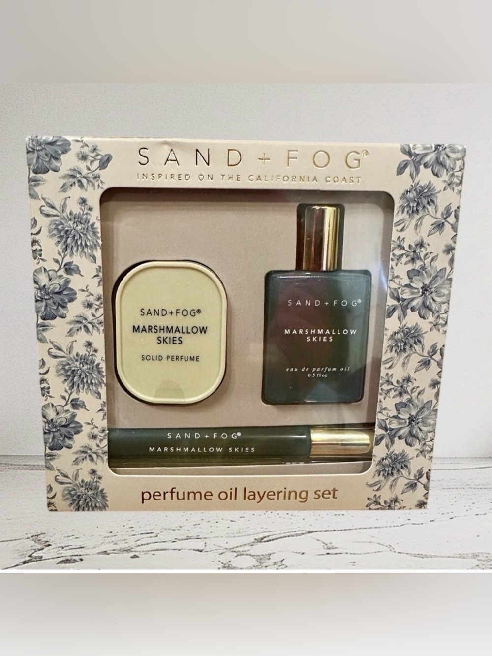 Sand+Fog Marshmallow Skies Oil Layering Set